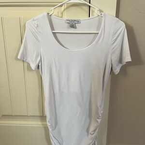 White Women's Maternity Top